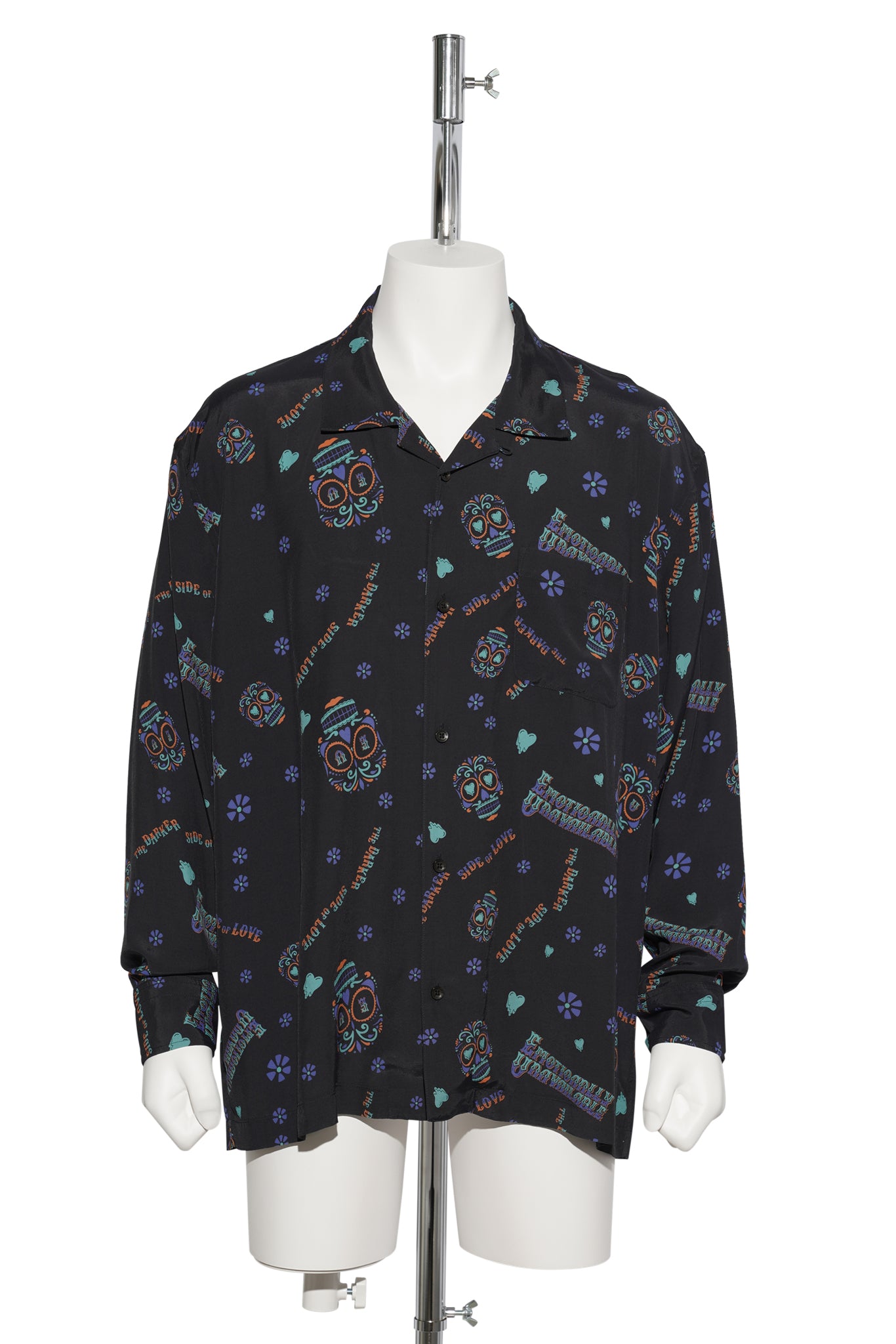 EU LATIN ALOHA SHIRTS / BLACK