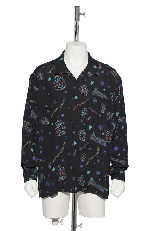 EU LATIN ALOHA SHIRTS / BLACK