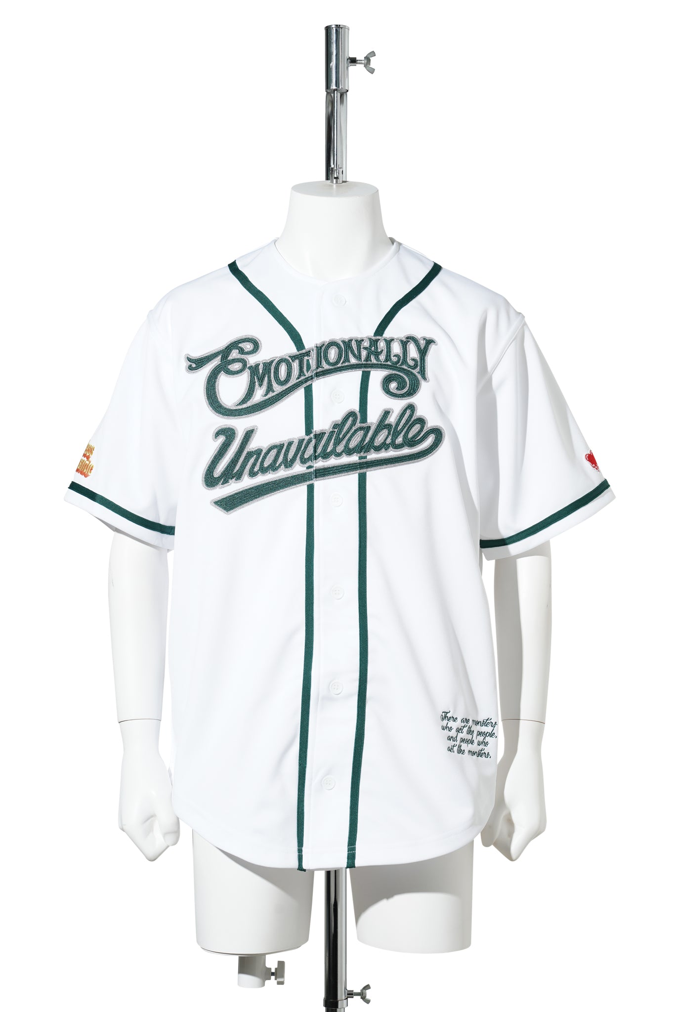 EU BASEBALL JERSEY / WHITE
