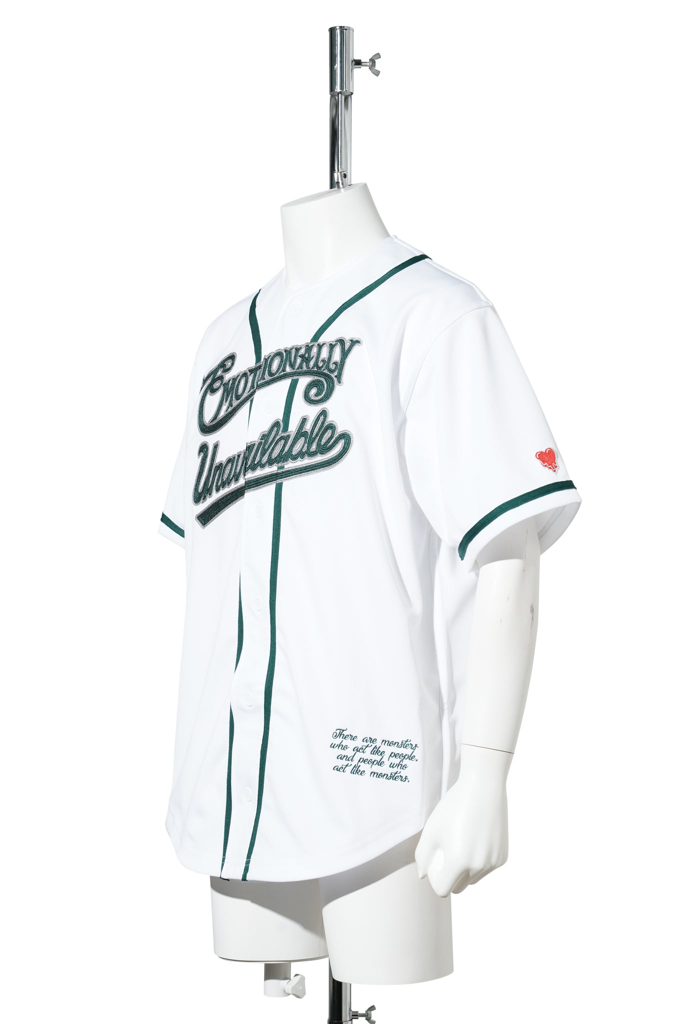 EU BASEBALL JERSEY / WHITE