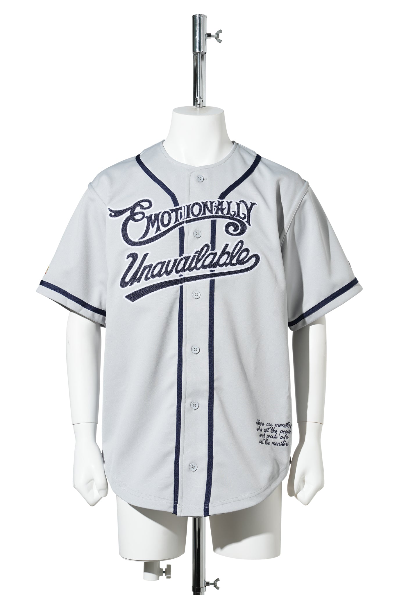 EU BASEBALL JERSEY / GREY
