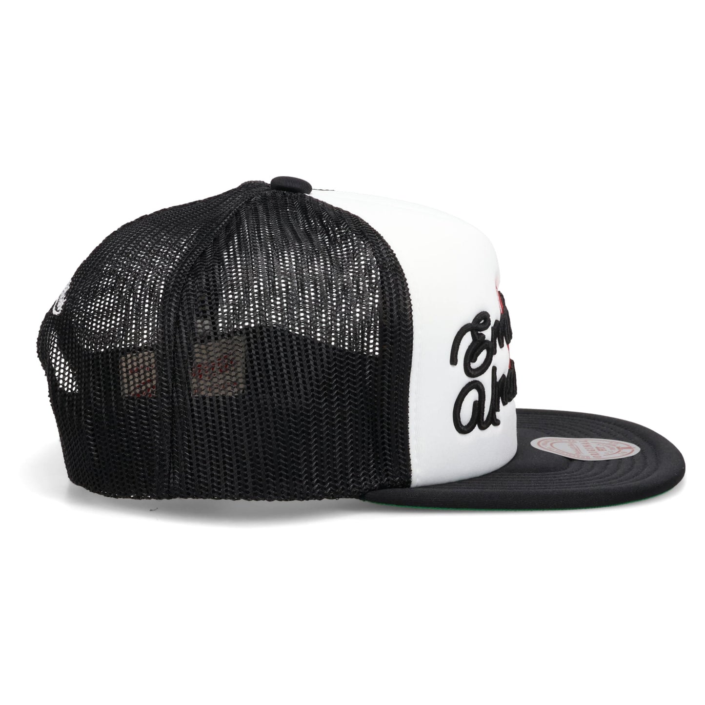 EU SCRIPT LOGO TRUCKER / WHITE/BLACK