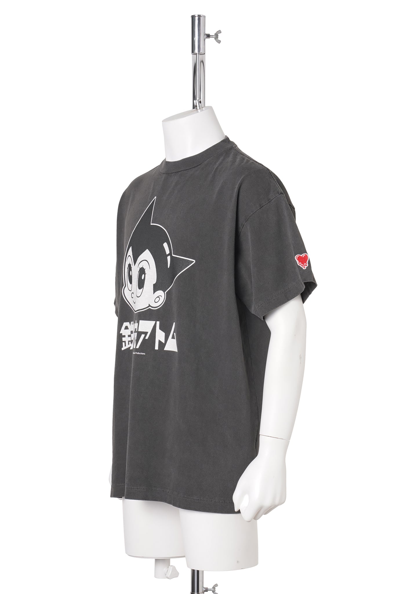 EU AB FACE SS TEE / BLACK
