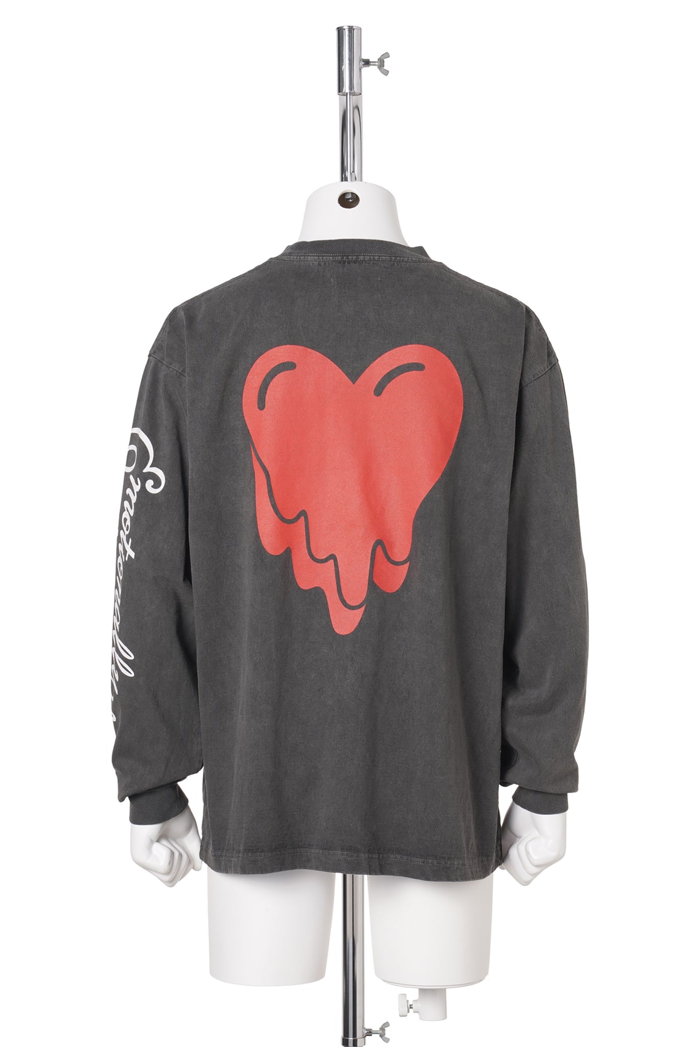EU AB FACE LS TEE / BLACK