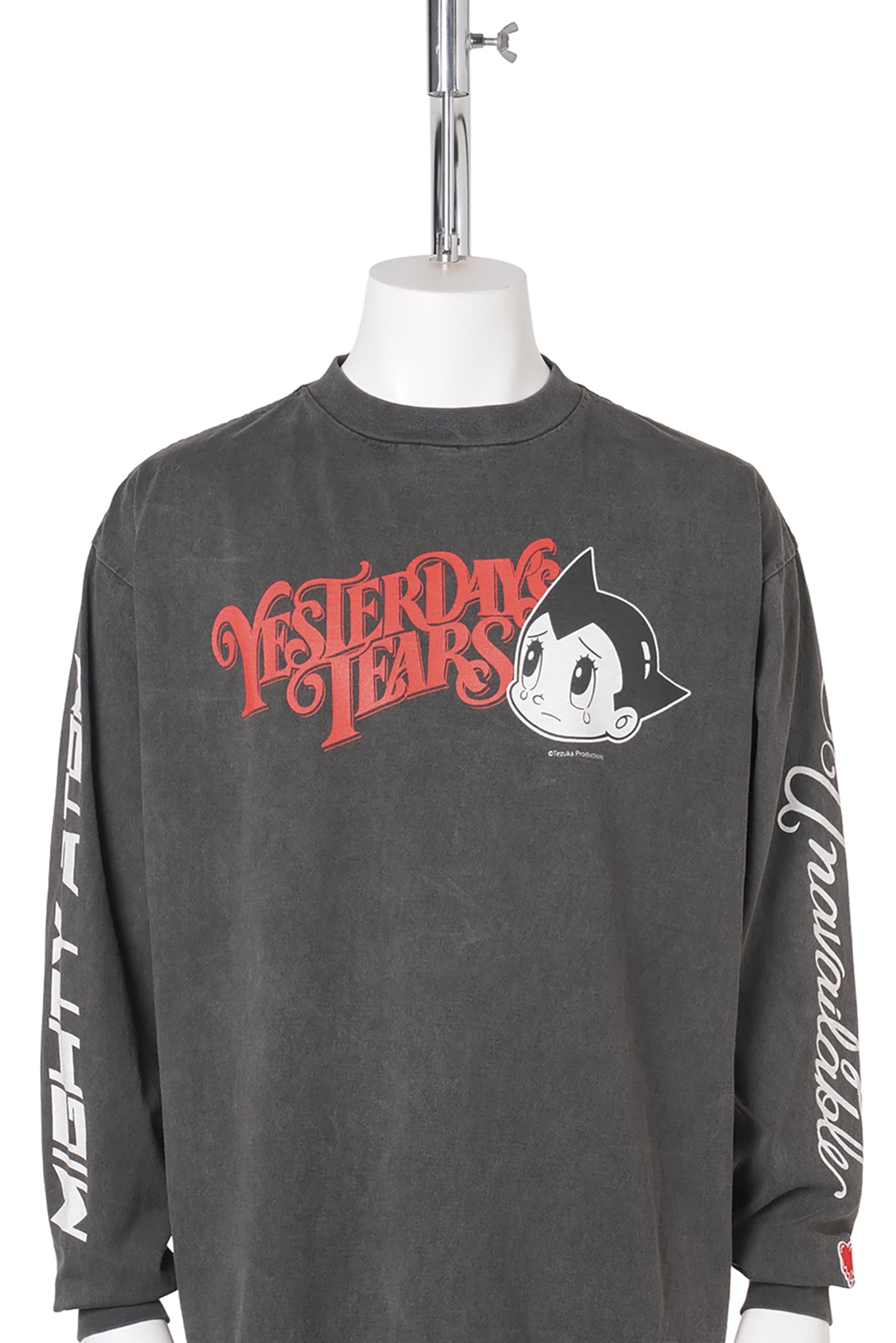 EU AB FACE LS TEE / BLACK