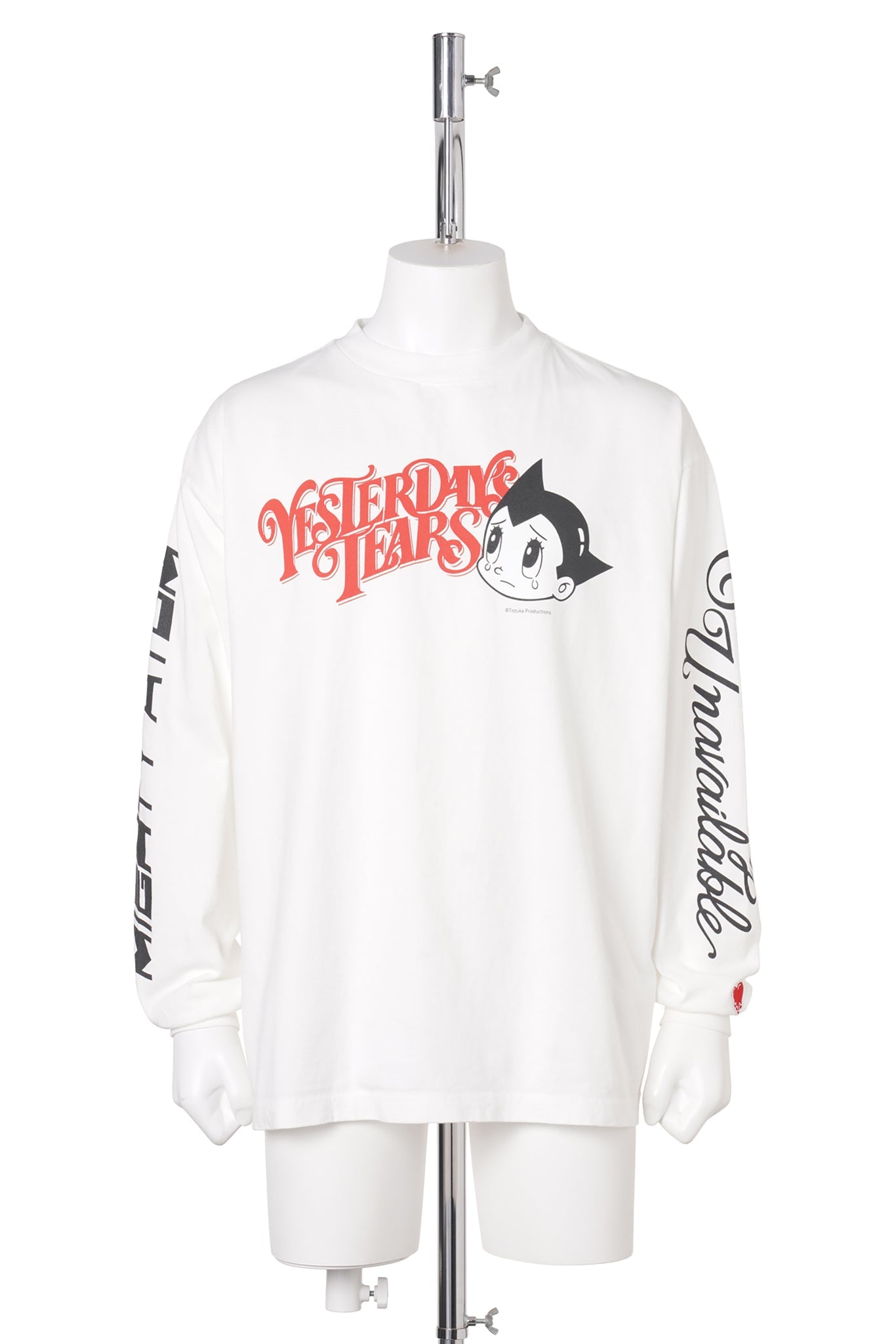 EU AB FACE LS TEE / WHITE
