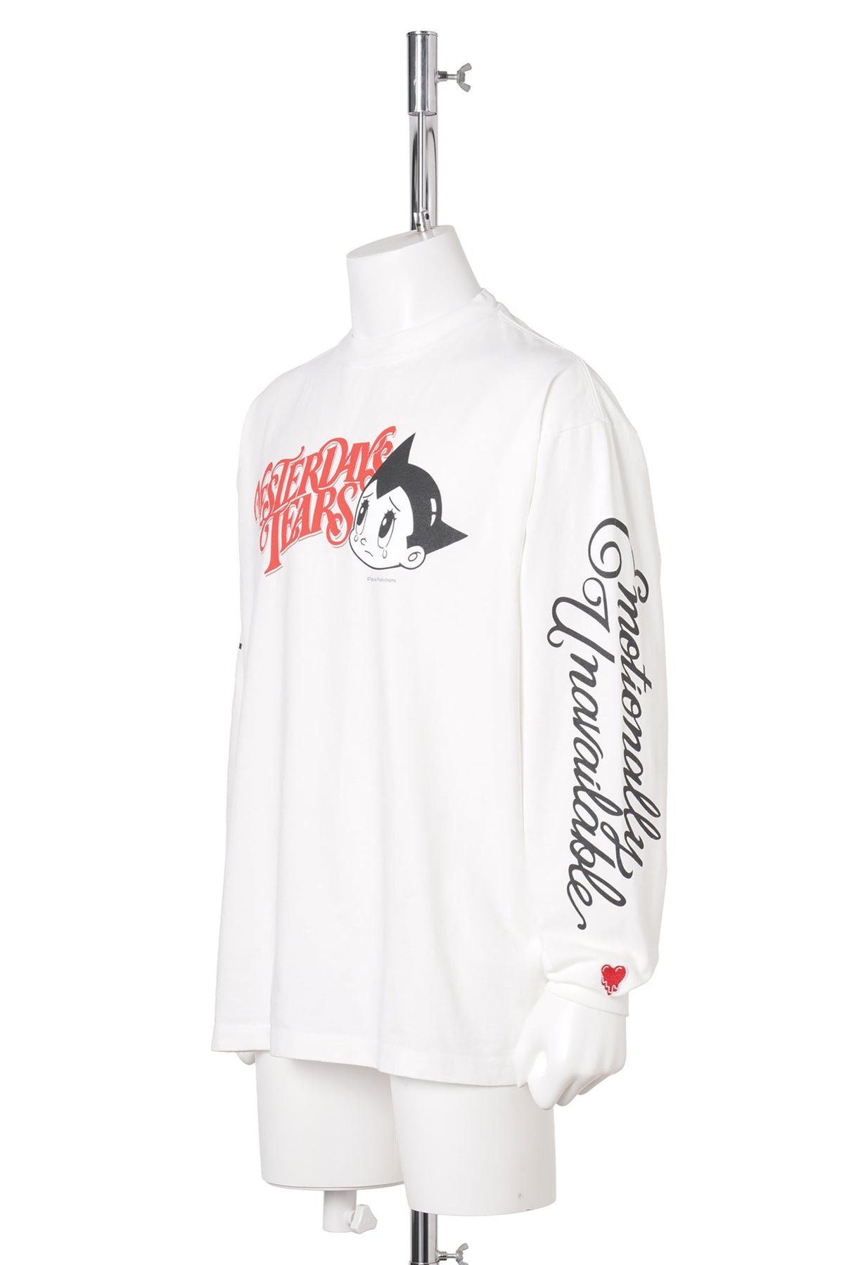 EU AB FACE LS TEE / WHITE