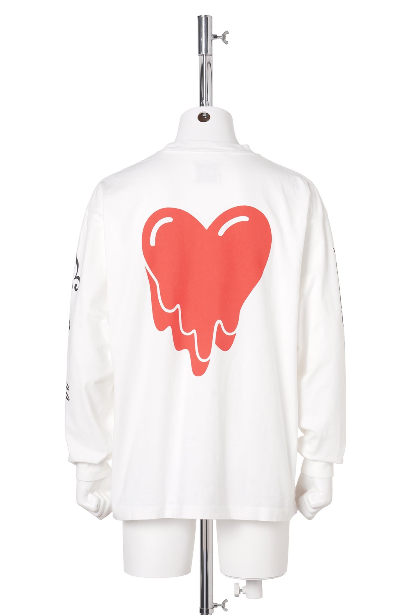 EU AB FACE LS TEE / WHITE