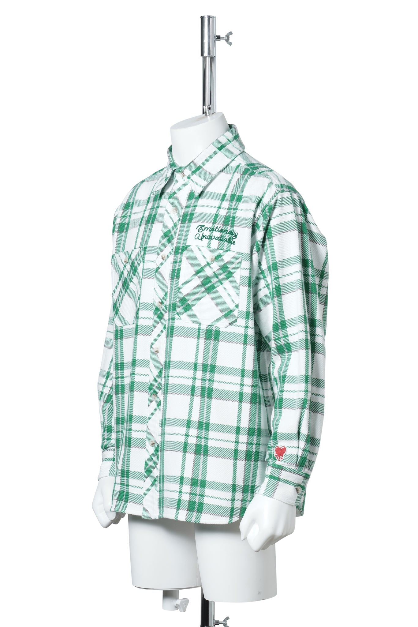 EU FLANNEL SHIRT / GREEN