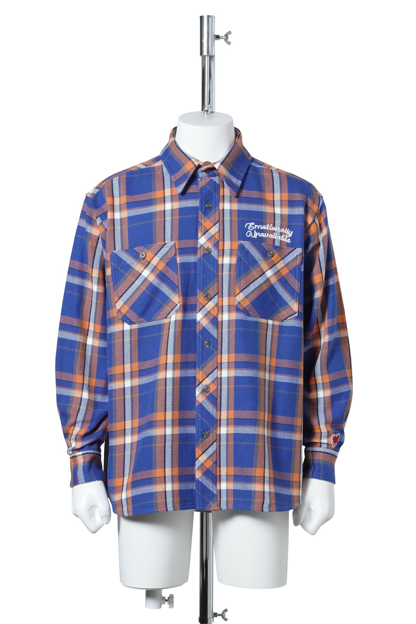 EU FLANNEL SHIRT / ORANGE