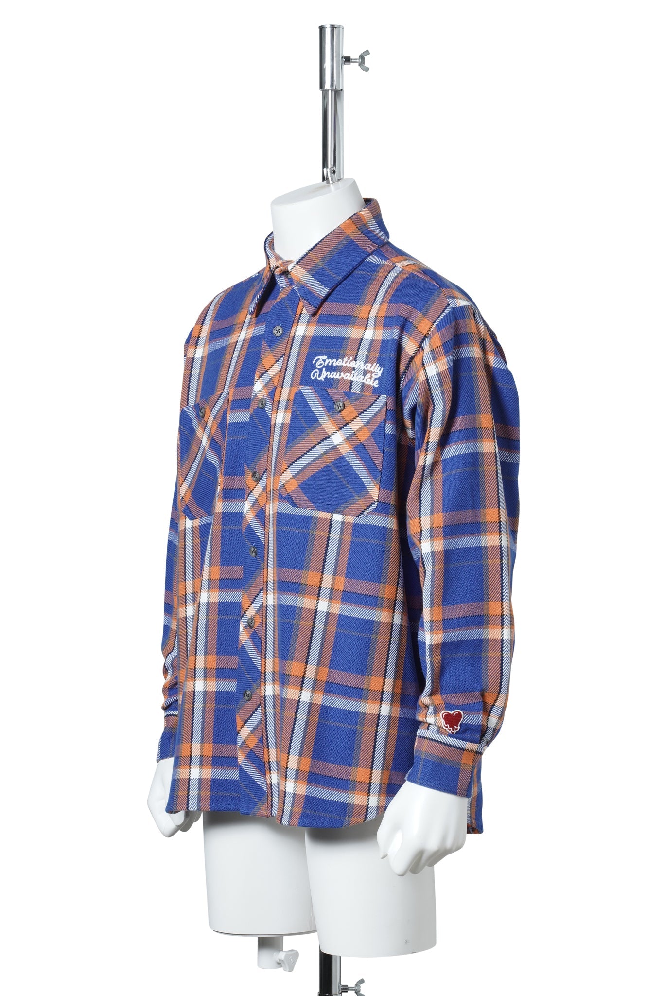 EU FLANNEL SHIRT / ORANGE