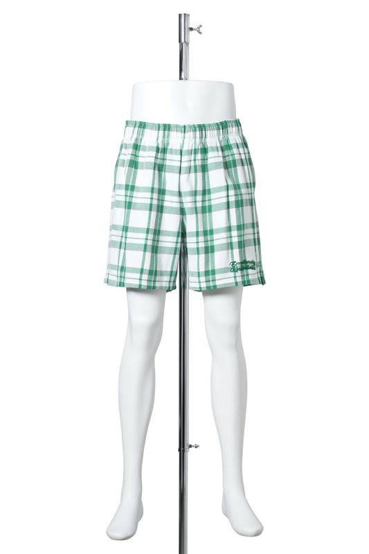 EU FLANNEL SHORT PANTS / GREEN