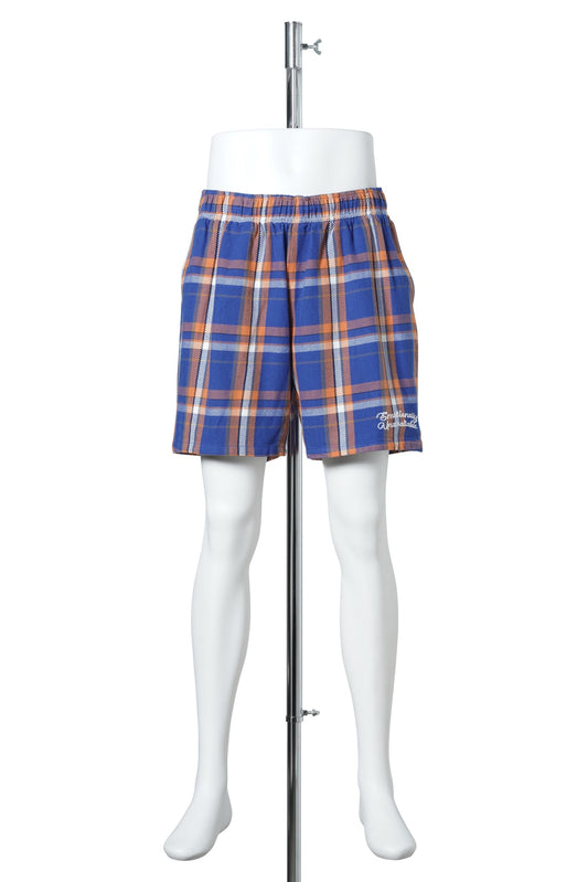 EU FLANNEL SHORT PANTS / ORANGE