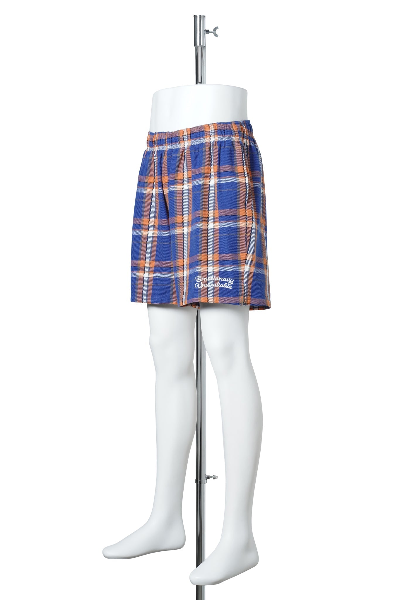 EU FLANNEL SHORT PANTS / ORANGE