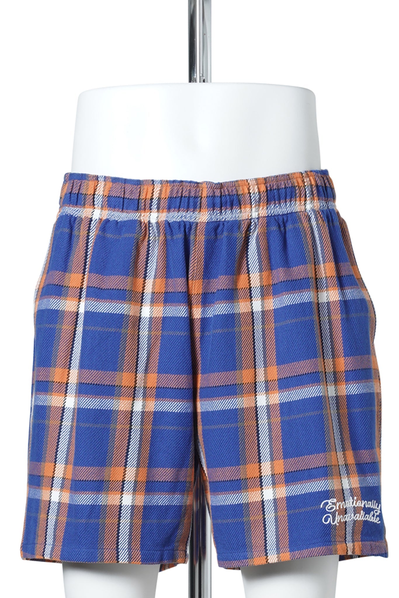 EU FLANNEL SHORT PANTS / ORANGE