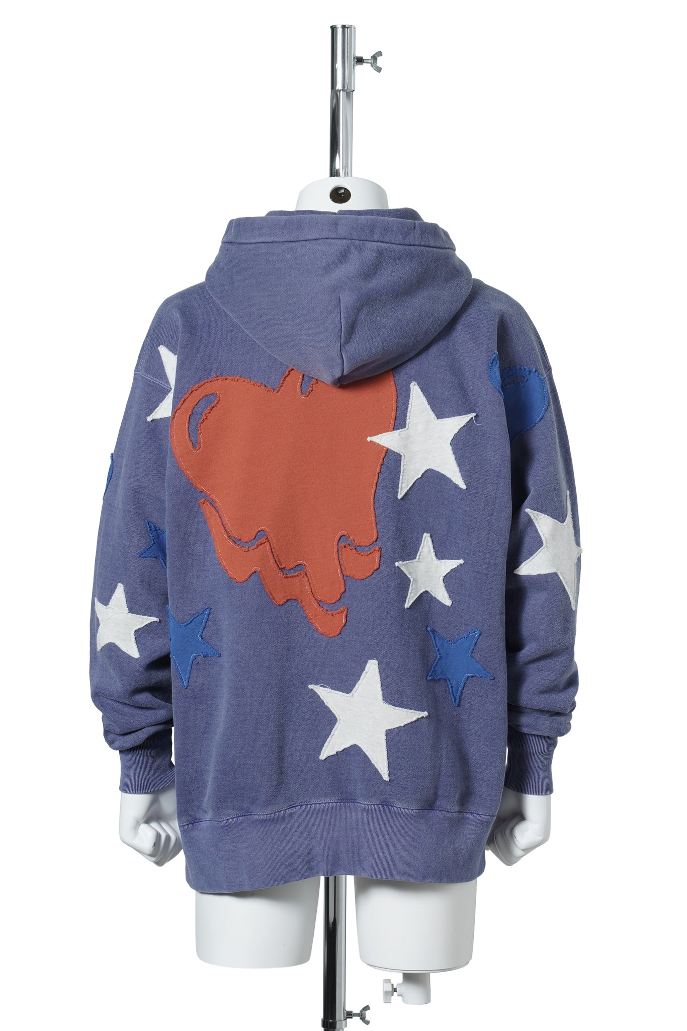 EU HAND PATCH HOODIE / NAVY