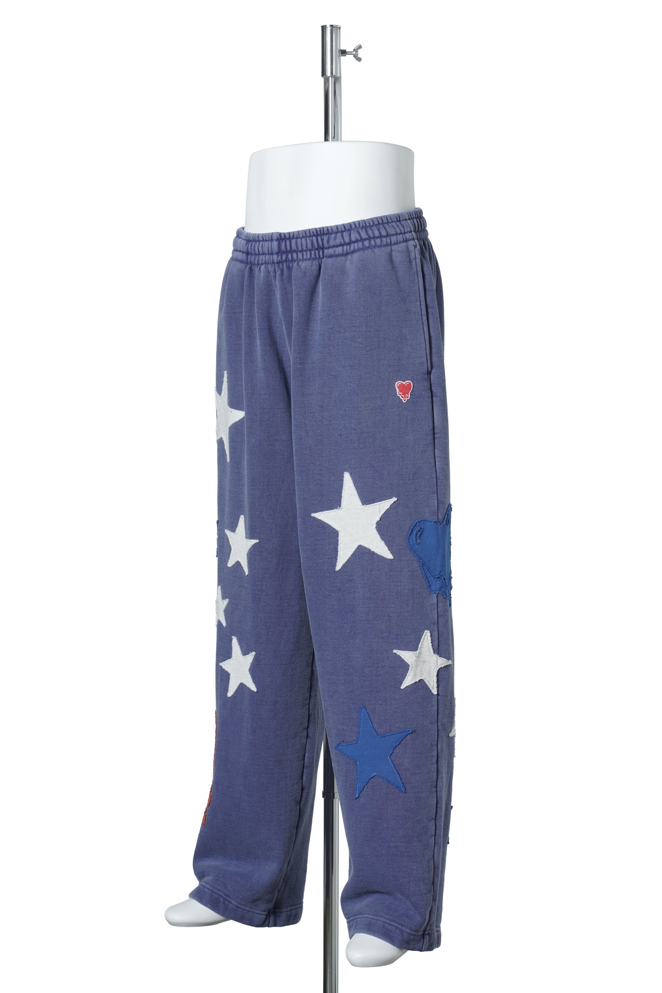 EU HAND PATCH SWEAT PANTS / NAVY
