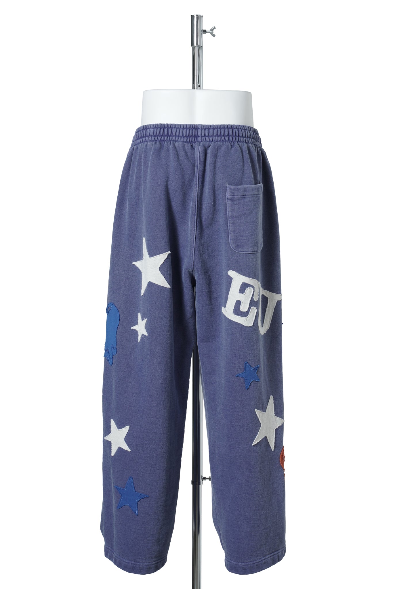 EU HAND PATCH SWEAT PANTS / NAVY