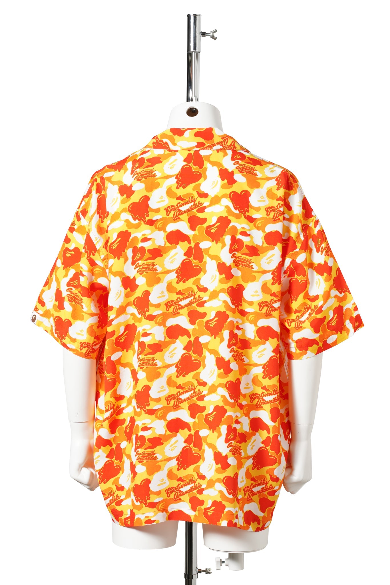 EU APE ALOHA SHIRT / ORANGE
