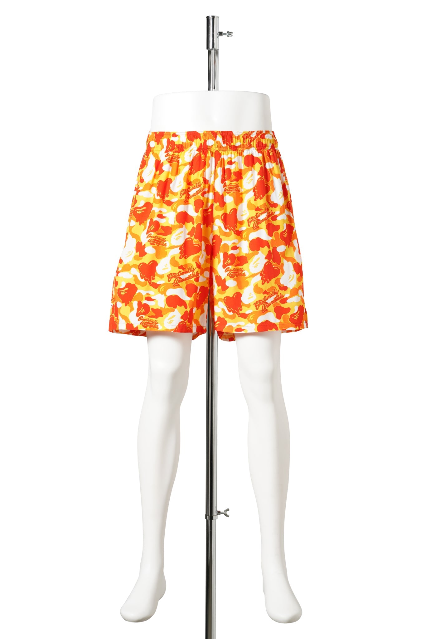 EU APE ALOHA SHORTS / ORANGE