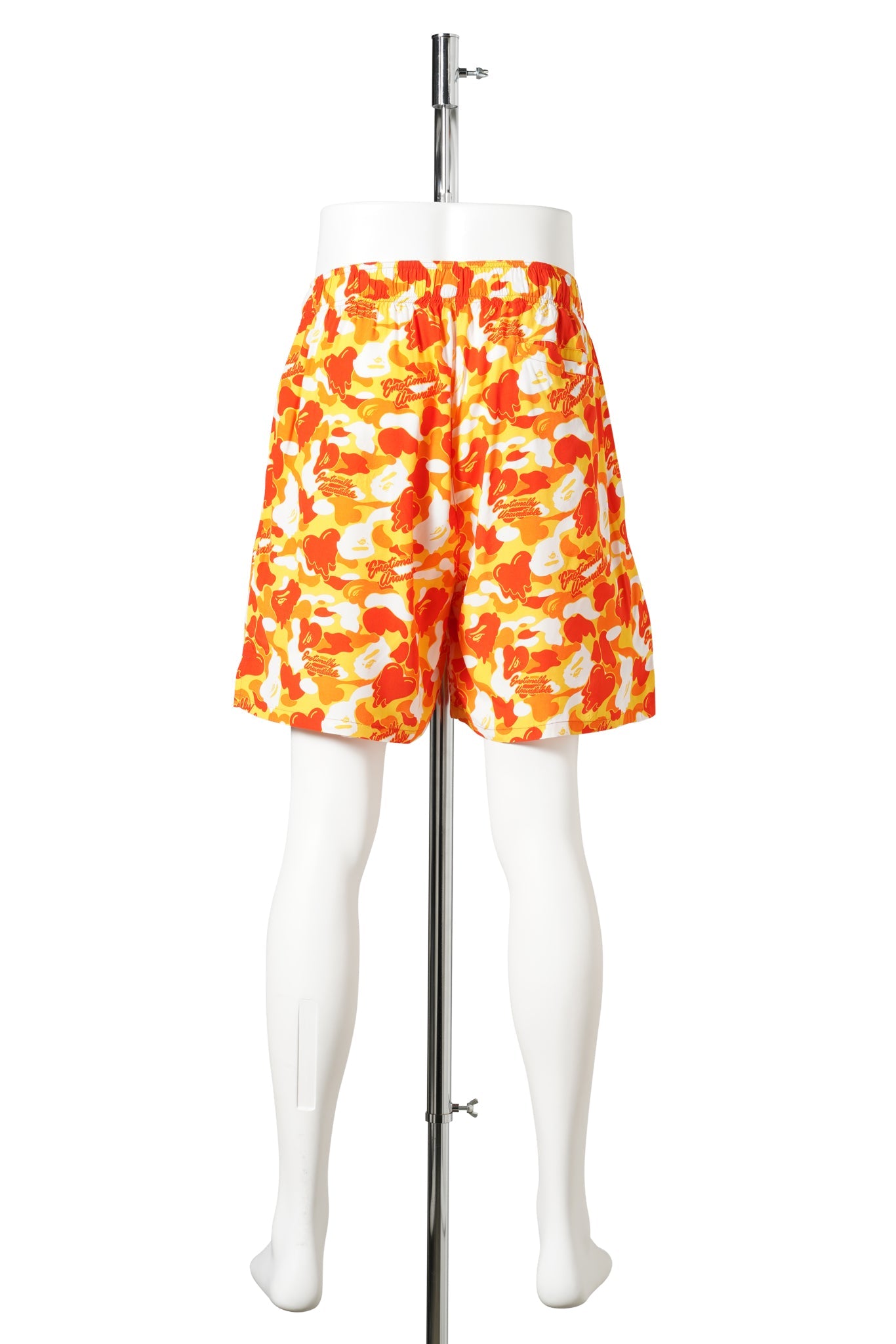 EU APE ALOHA SHORTS / ORANGE