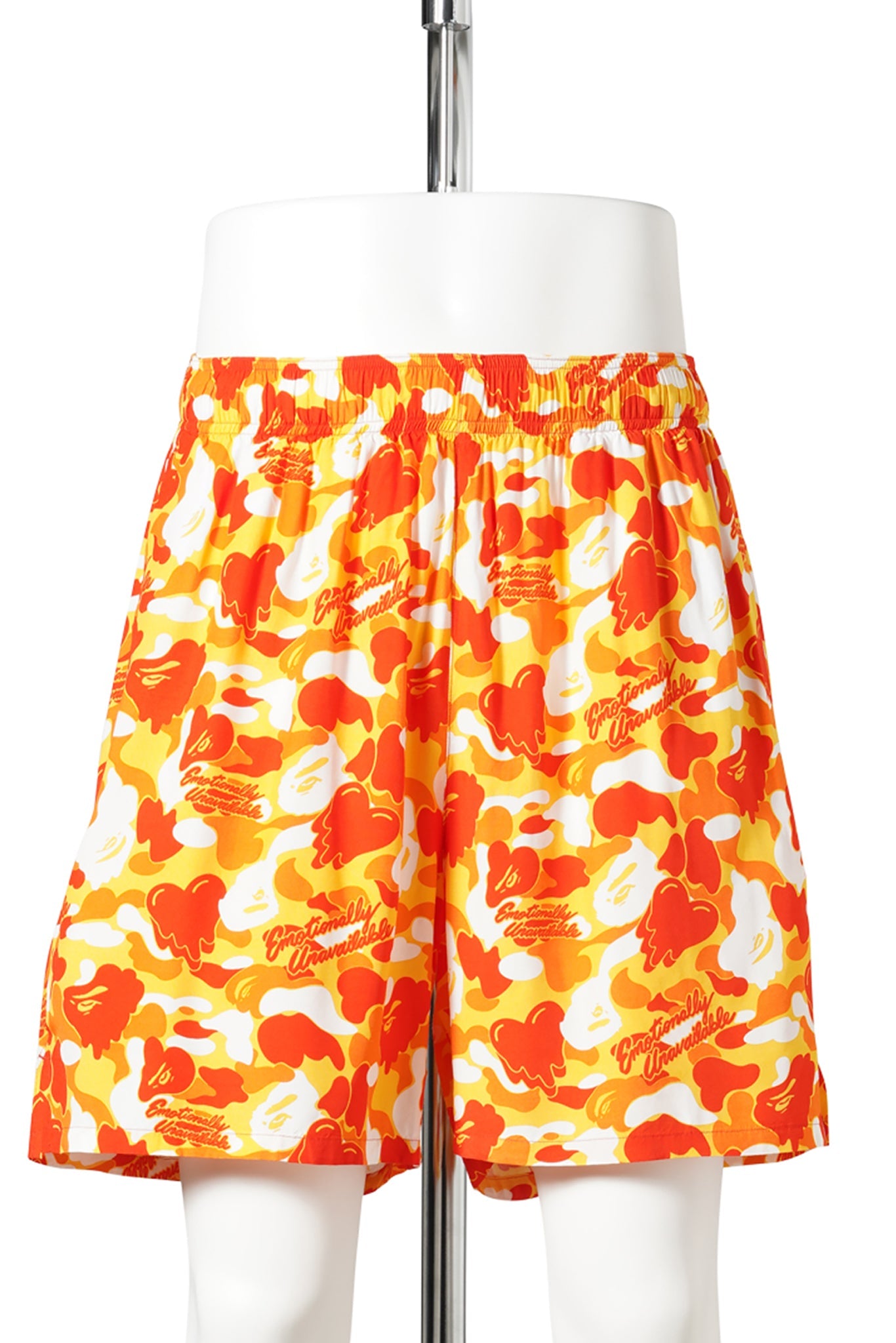 EU APE ALOHA SHORTS / ORANGE