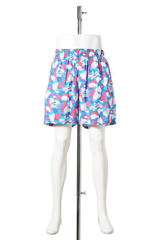 EU APE ALOHA SHORTS / BLUE