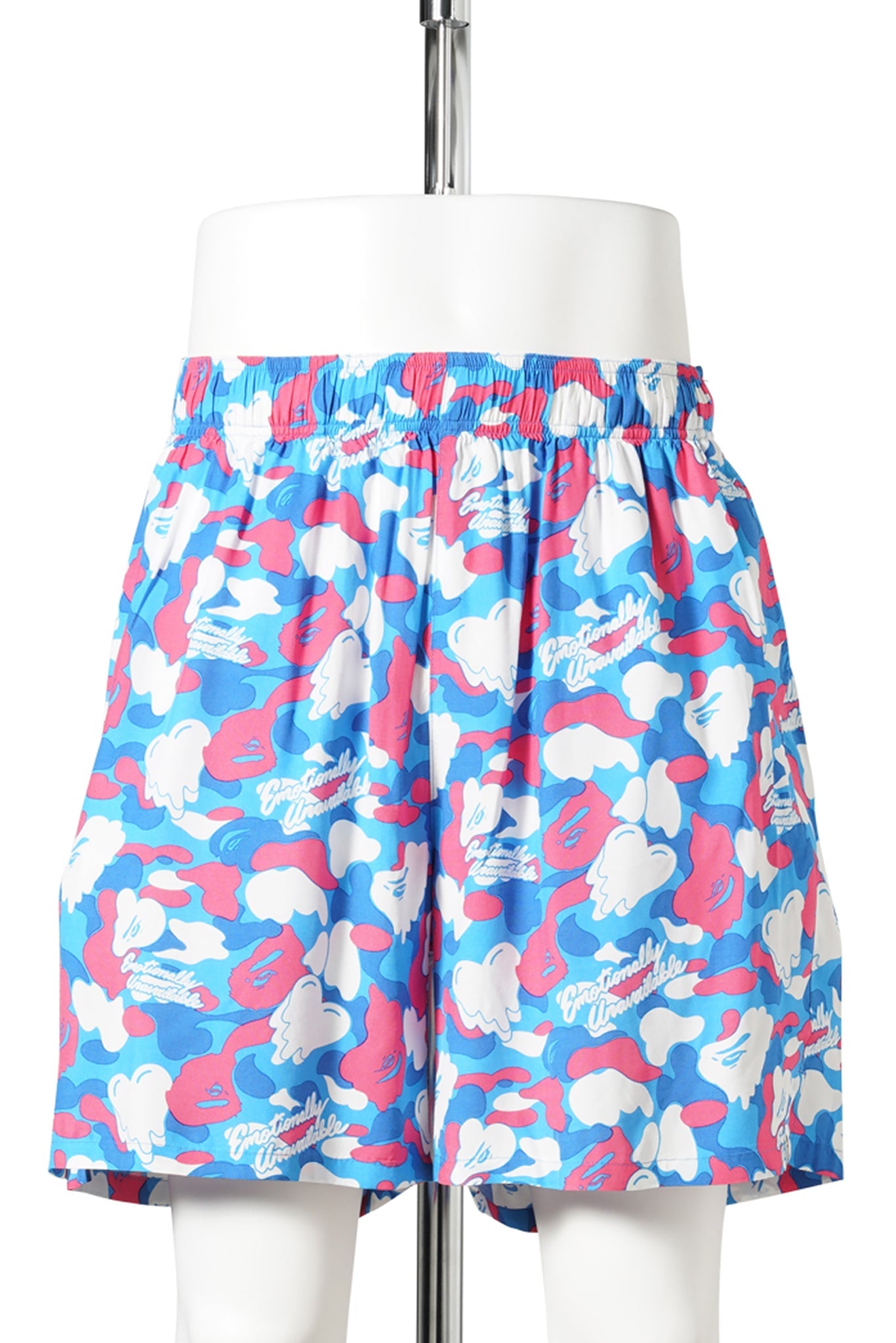 EU APE ALOHA SHORTS / BLUE