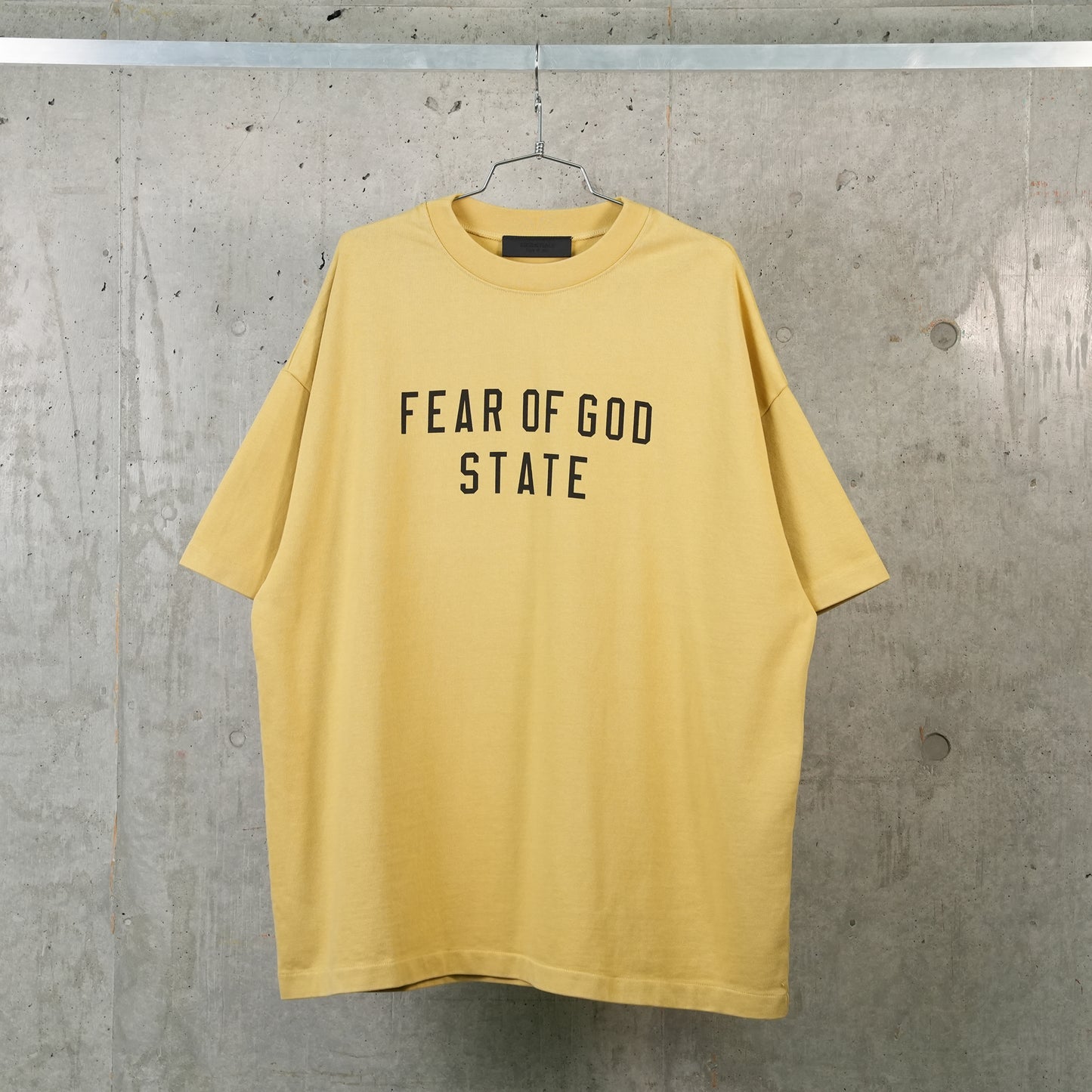 HEAVY CREWNECK TEE / AMBER