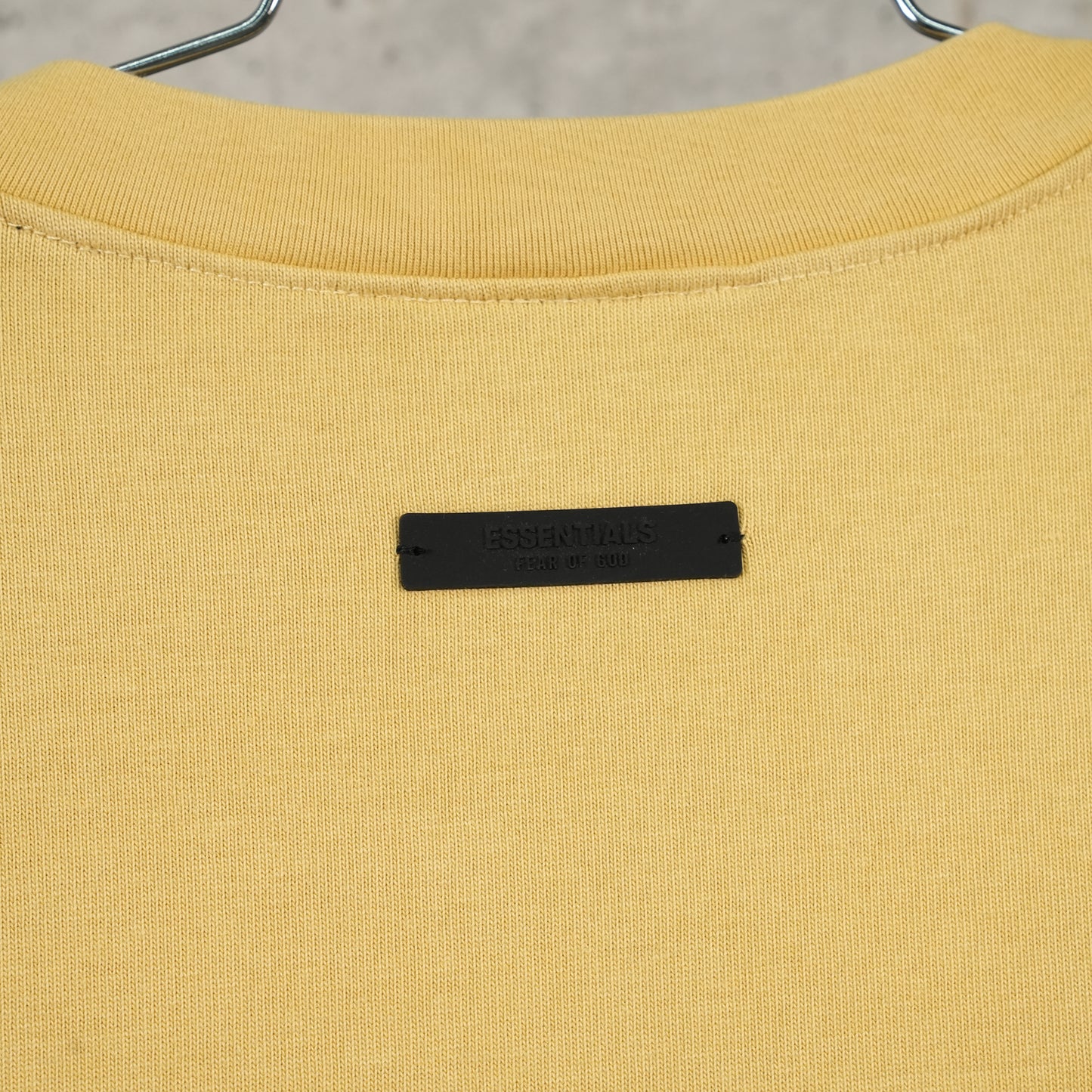 HEAVY CREWNECK TEE / AMBER