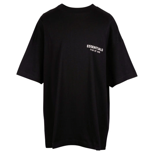 JERSEY CREWNECK T-SHIRT / BLACK