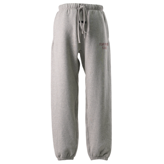 FLEECE ESSENTIAL SWEATPANT / DARK HEATHER