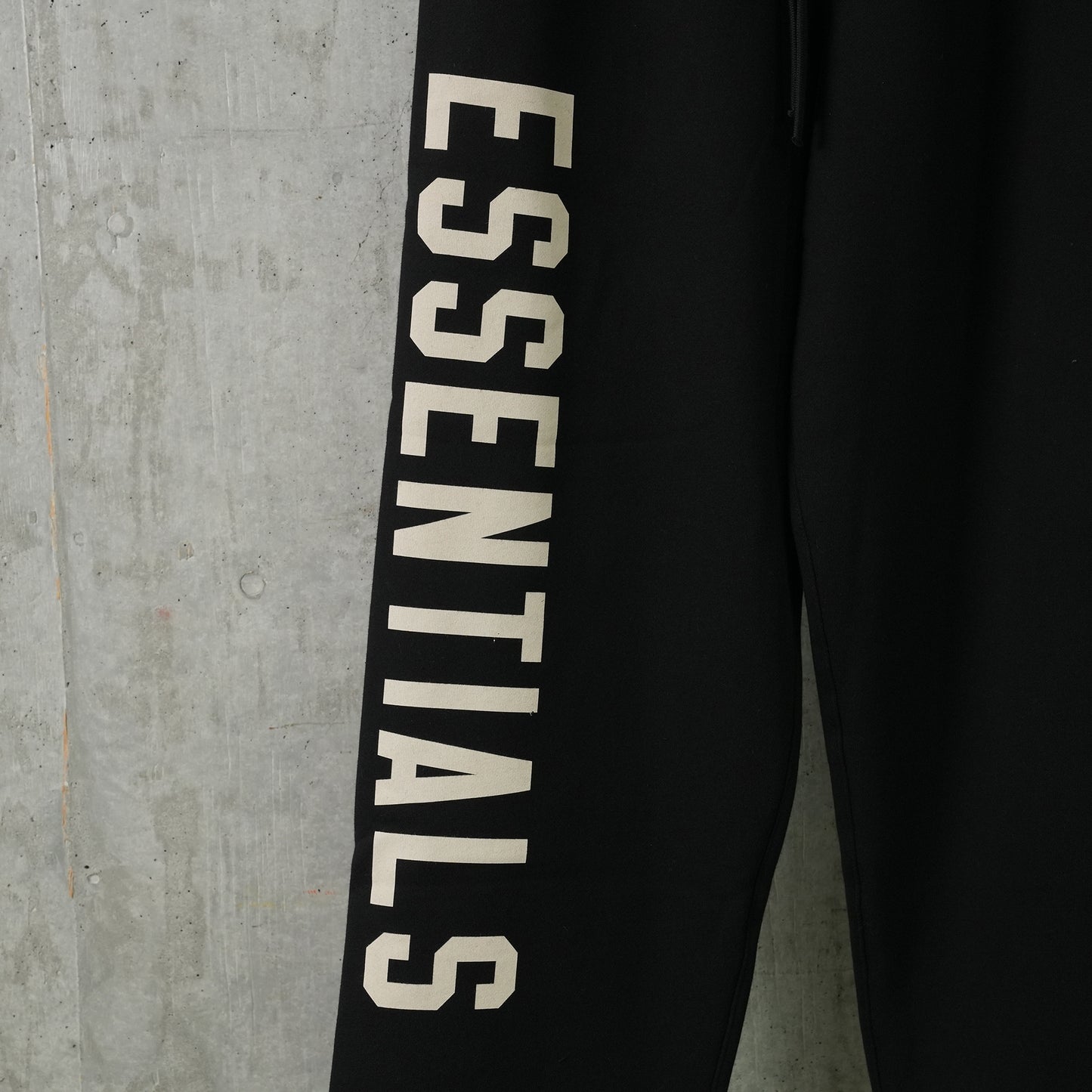 FLEECE RELAXED SWEATPANT / BLACK