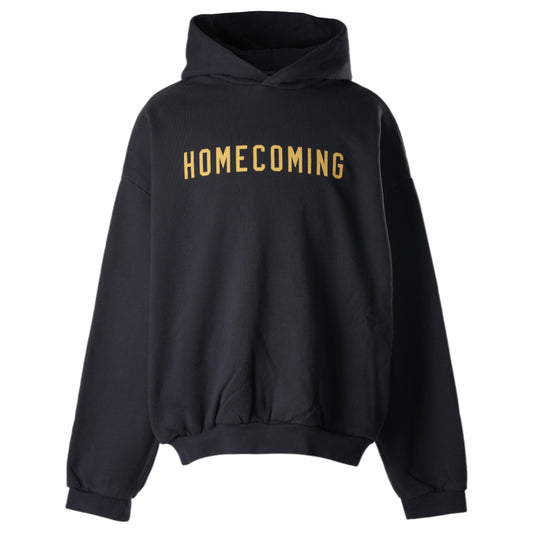 HEAVY FLEECE HOODIE / BLACK