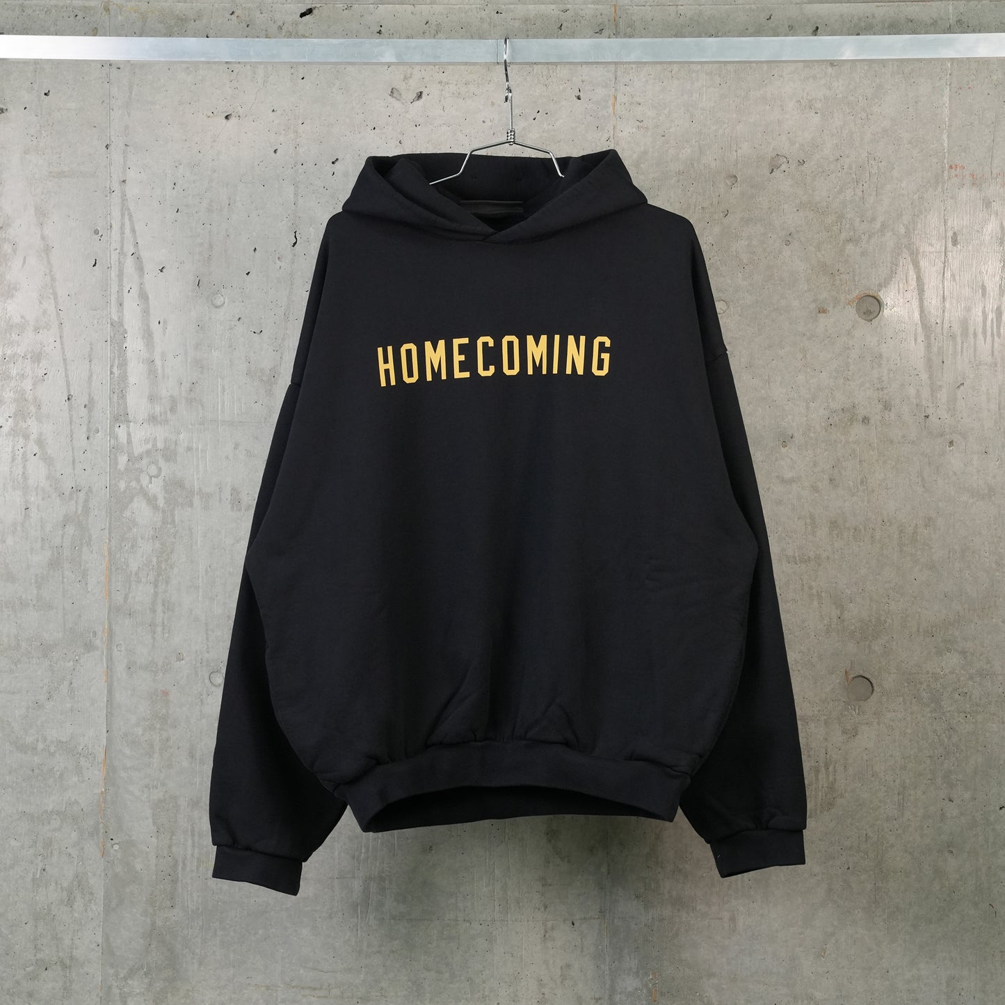 HEAVY FLEECE HOODIE / BLACK