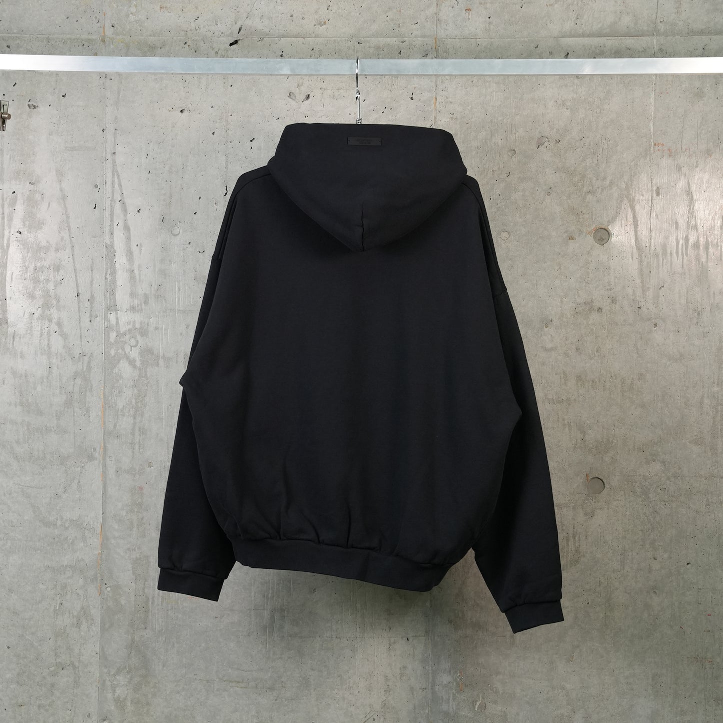 HEAVY FLEECE HOODIE / BLACK