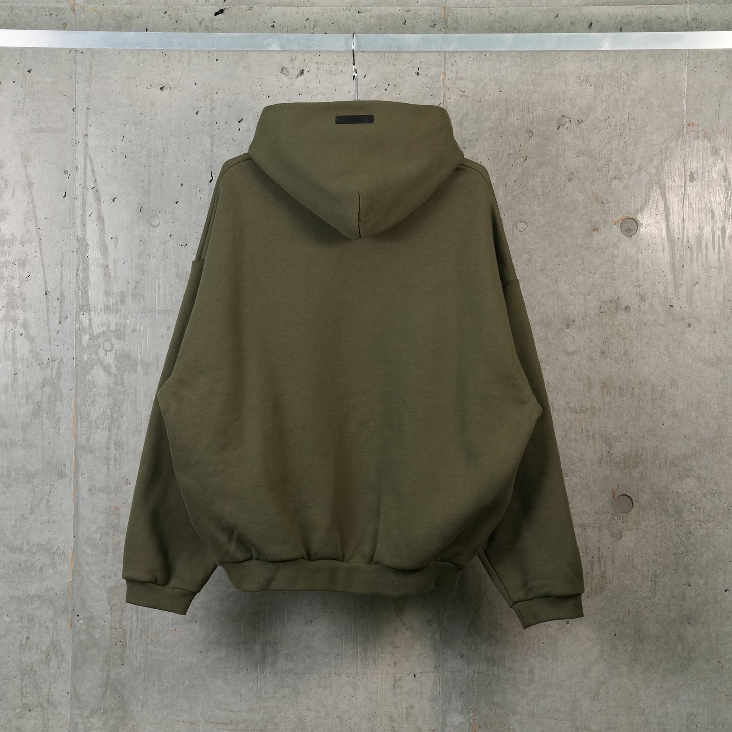 FLEECE HOODIE / MILITARY