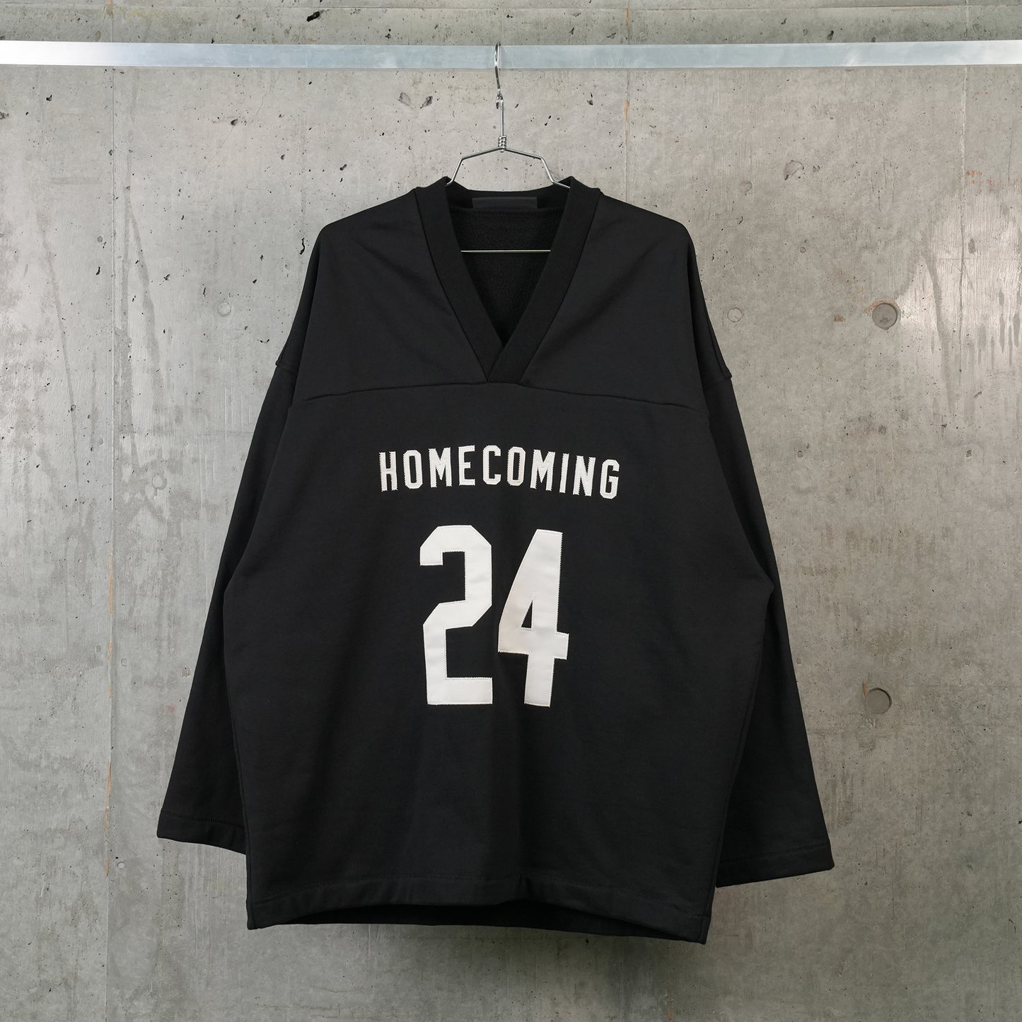 HEAVY FLEECE HOMECOMING HOCKEY JERSEY / BLACK