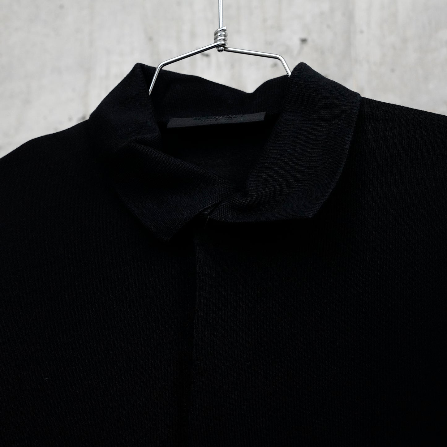 FLEECE POLO / BLACK