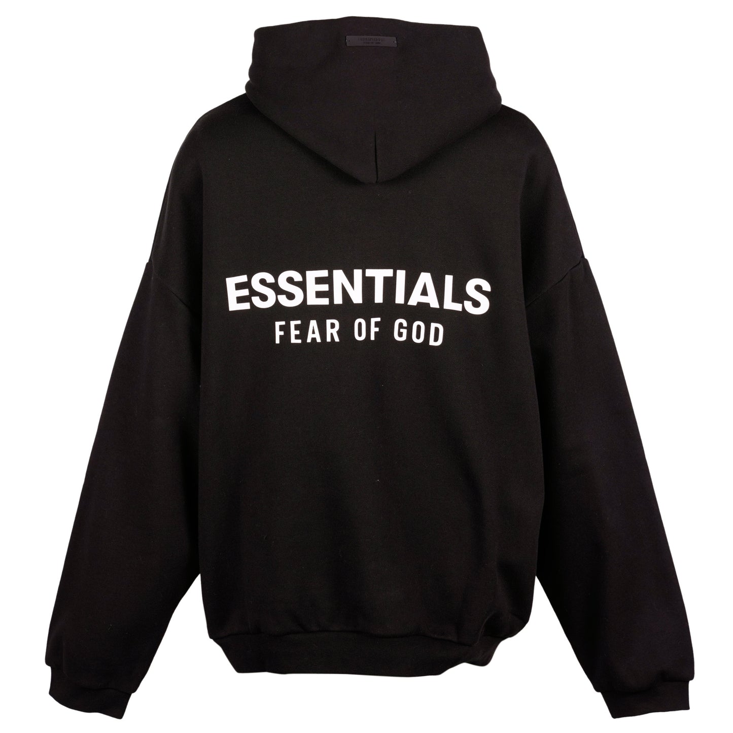 FLEECE HOODIE / BLACK