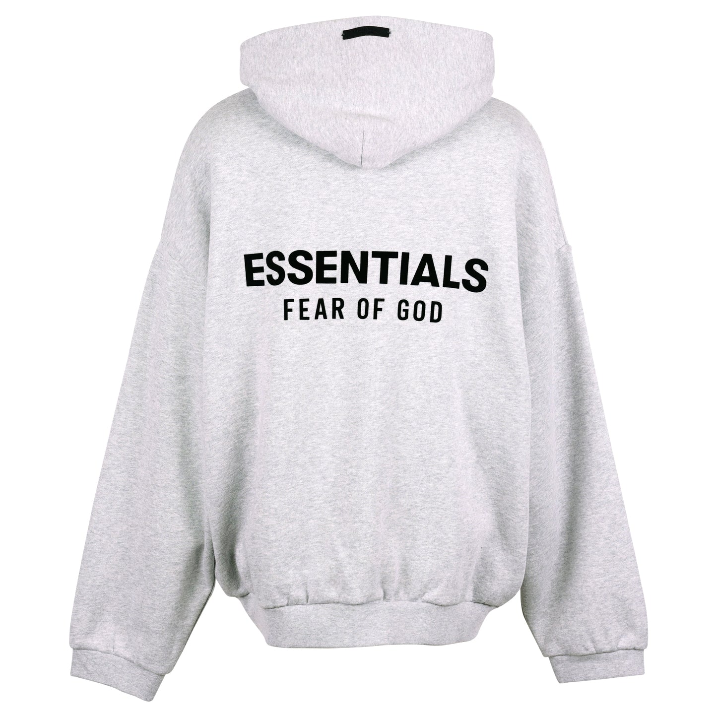 FLEECE HOODIE / LIGHT HEATHER GRAY