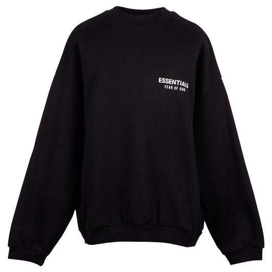 FLEECE CREWNECK / BLACK