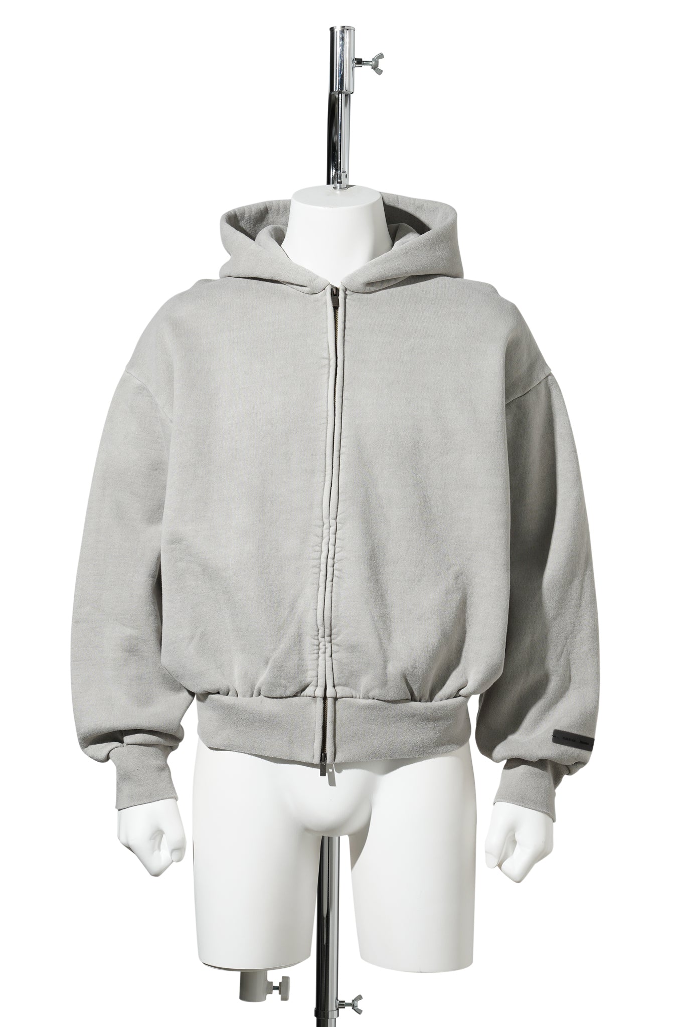 CLASSIC FULL ZIP HOODIE / SMOKE GREY