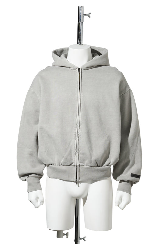 CLASSIC FULL ZIP HOODIE / SMOKE GREY