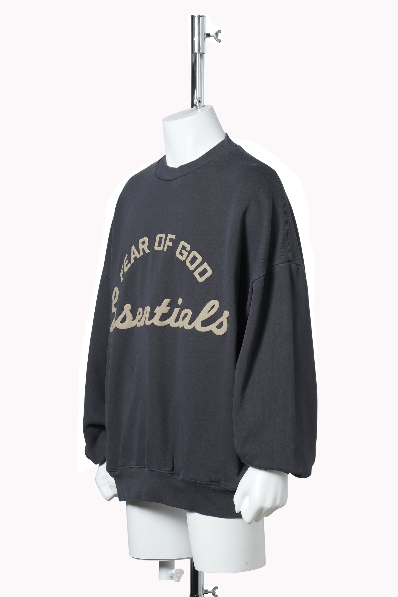 TRAINING 90'S CREWNECK SWEATWSHIRT / FADED BLACK
