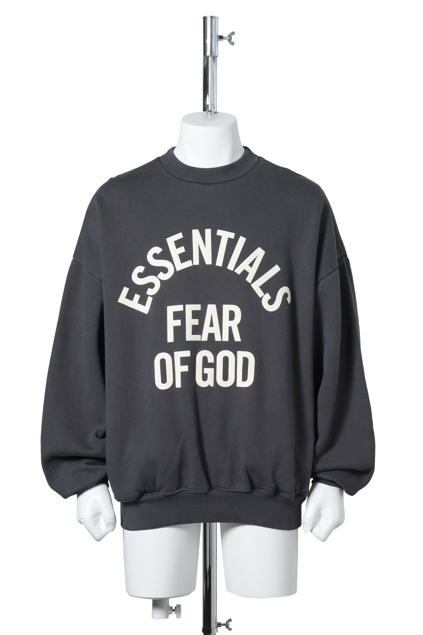 CAMPUS 90'S CREWNECK SWEATSHIRT / FADED BLACK