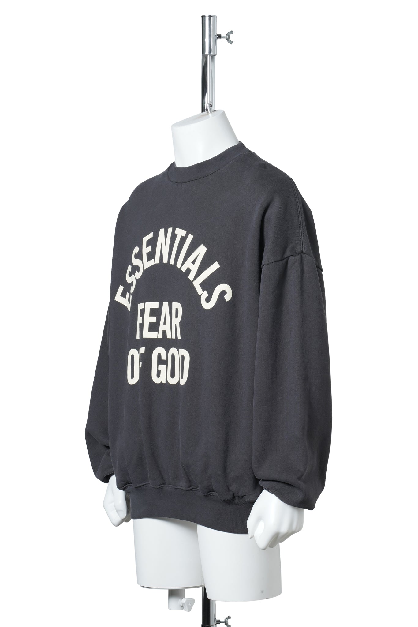CAMPUS 90'S CREWNECK SWEATSHIRT / FADED BLACK