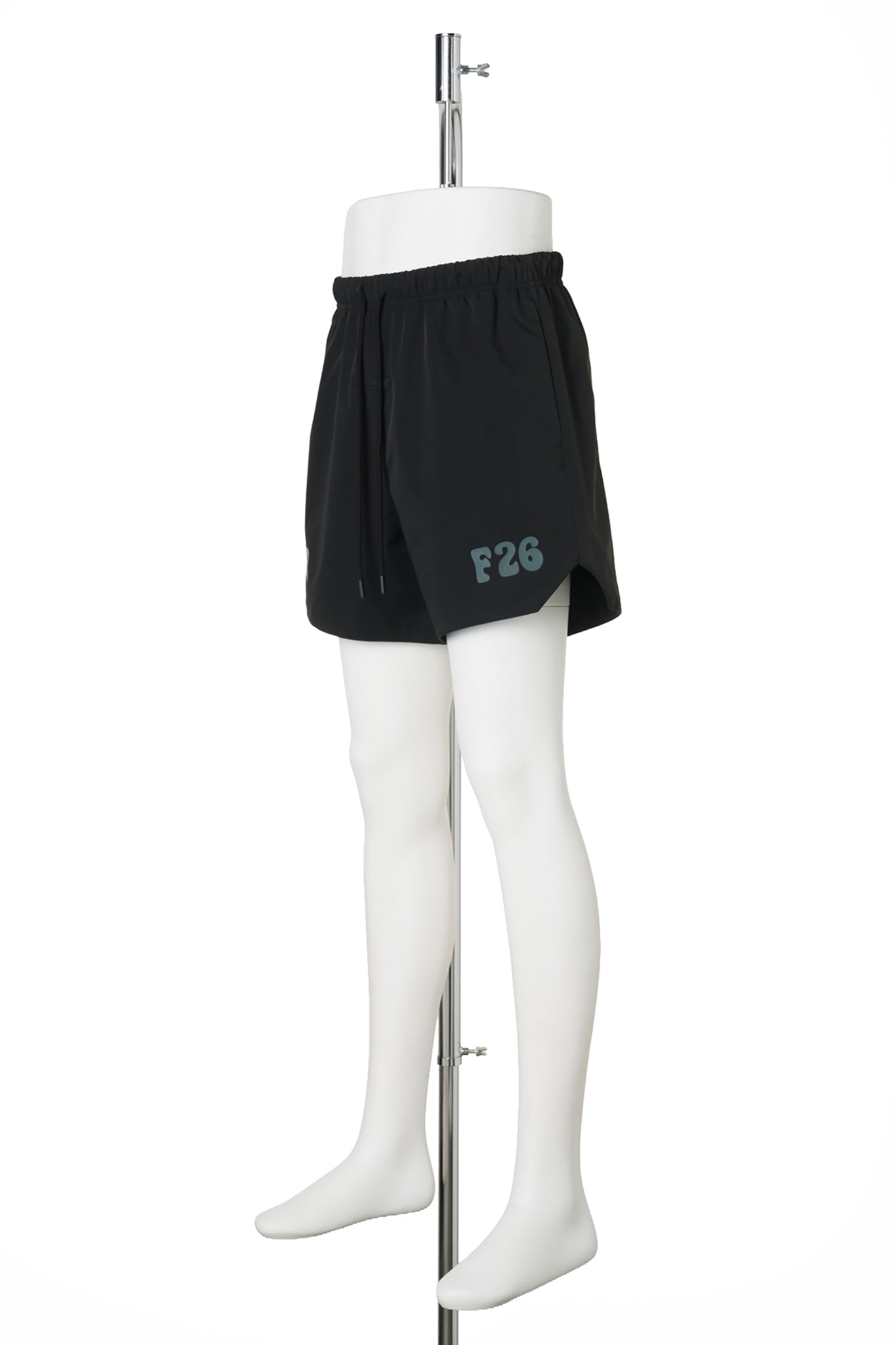 GYM SHORT / 0031:VINTAGE BLACK