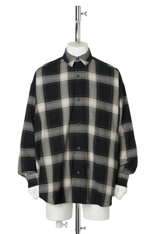 BUTTON UP SHIRT / 0128:IRON GREY PLAID