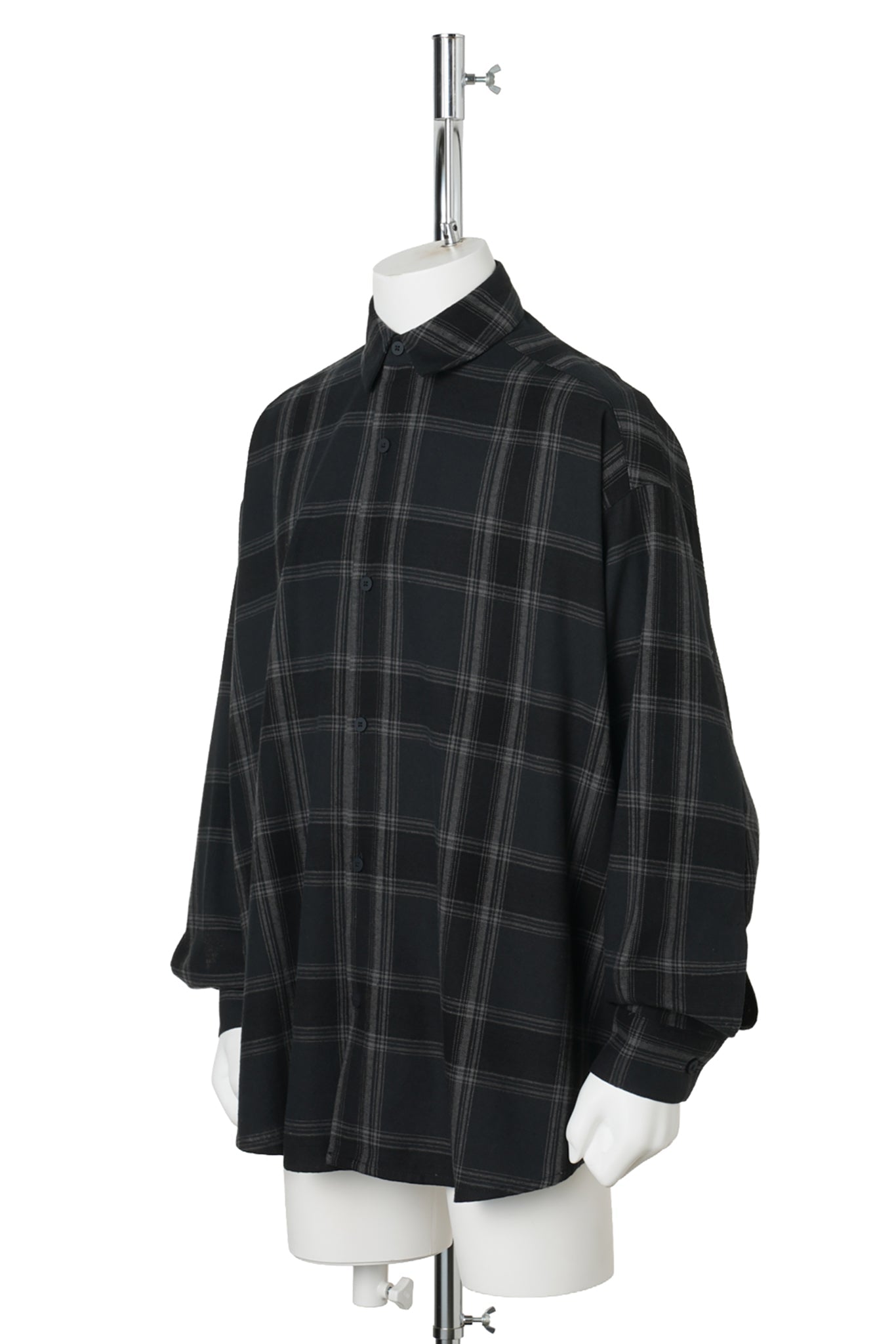 BUTTON UP SHIRT / 0130:VINTAGE BLACK PLAID